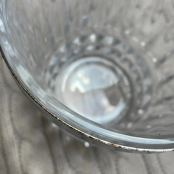 Cristal d'Arques France Mini Ice Bucket With Silver Metal Handle lead crystal - Picture 10 of 11